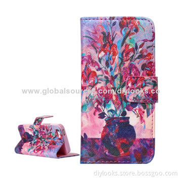 Leather Case with Holder Card Slots for iPhone 5New